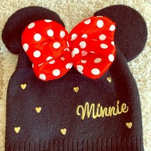 Minnie Mouse child winter hat